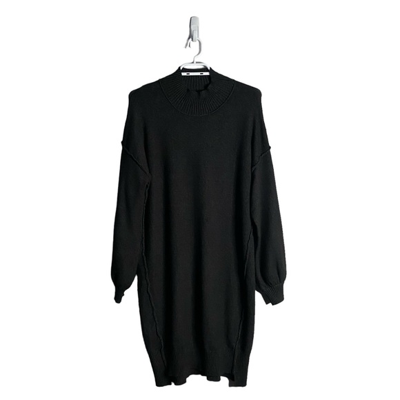 Mexx Women's Charcoal Gray Soft Knit Sweater Dress - Picture 1 of 8